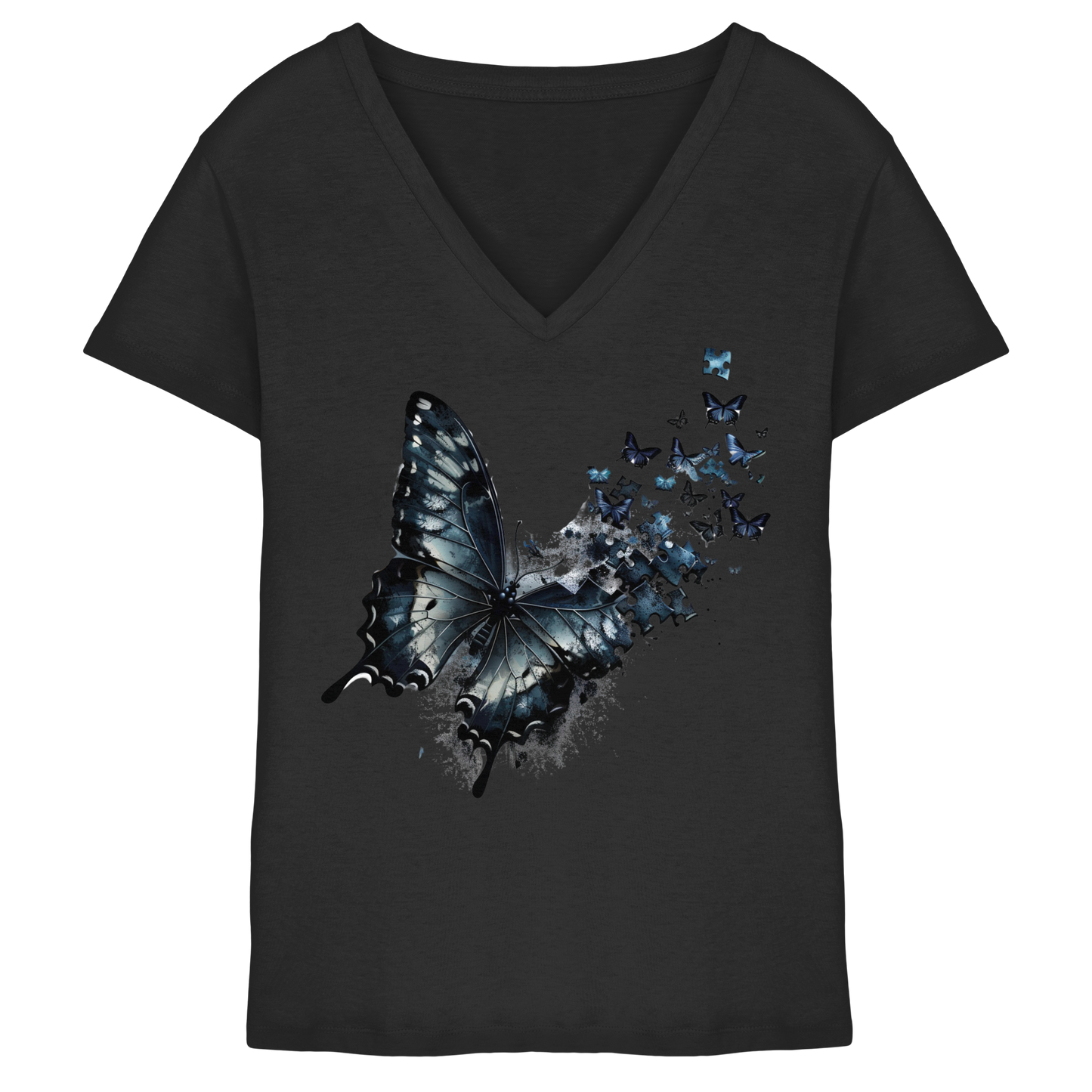 Puzzlefly - Frauen V-Shirt