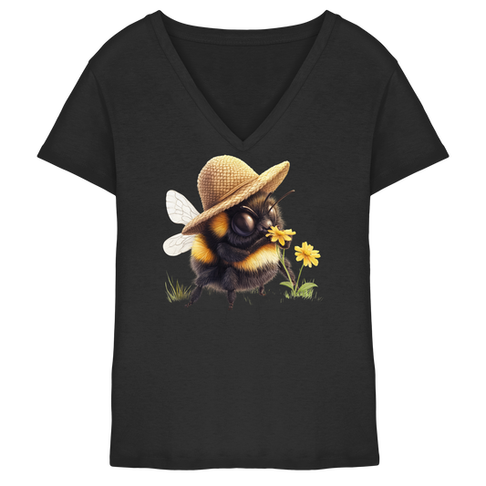 Buzz & Bloom - Frauen V-Shirt